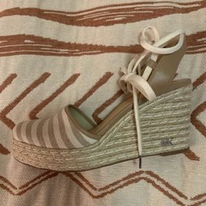 Michael Kors espadrille wedge